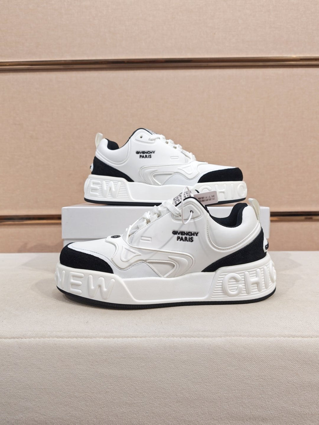 Givenchy Logo Low-Top Sneakers — back
