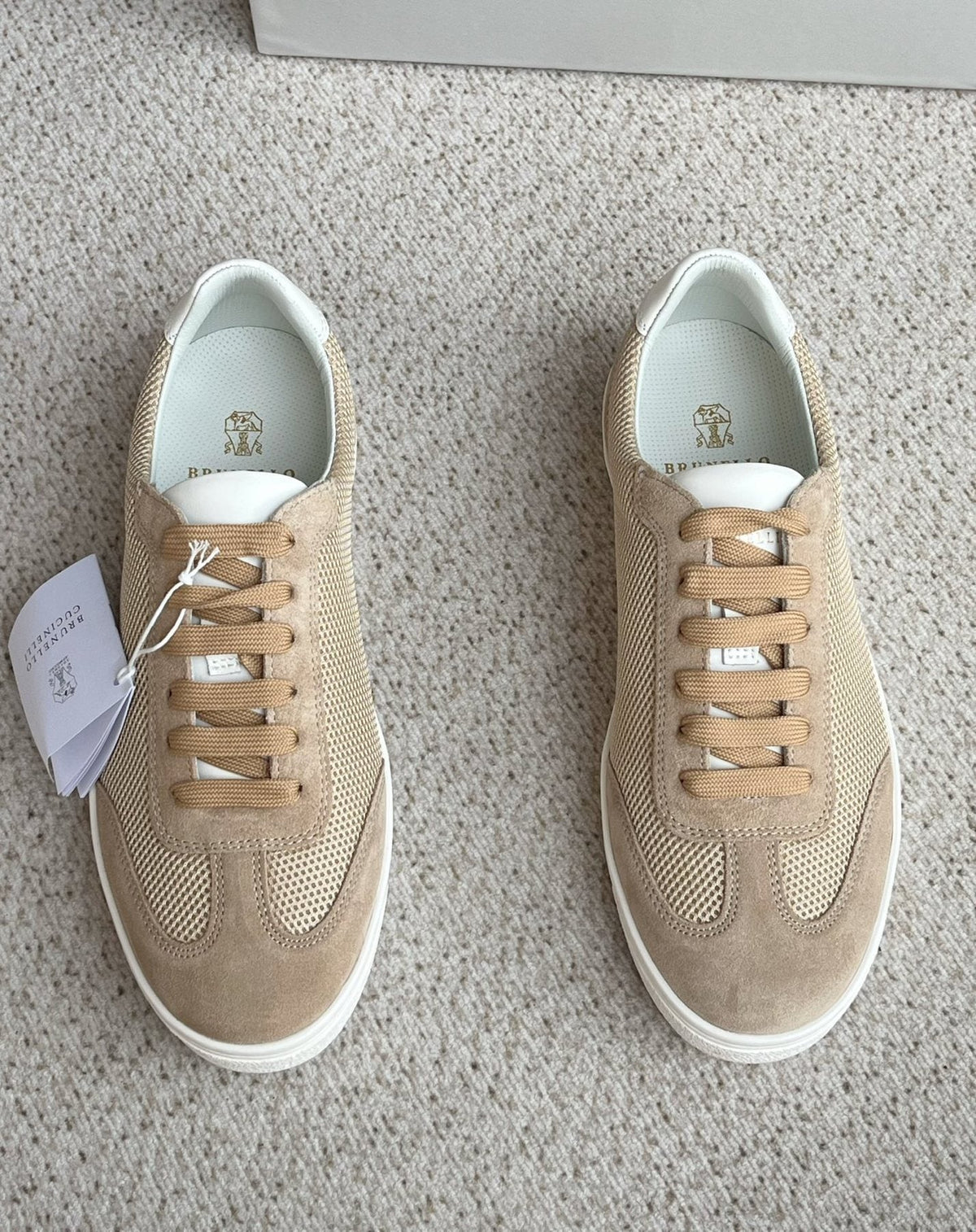 Brunello Cucinelli Low-Top Lace-Up Sneakers — front